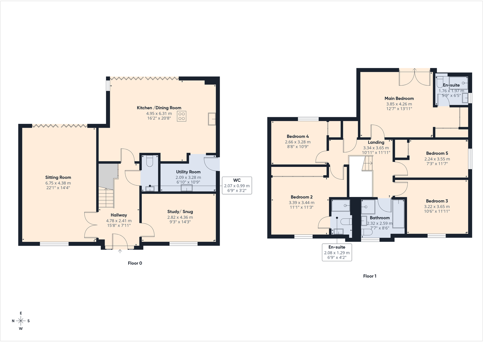 Saxon Court, Framlingham floorplan