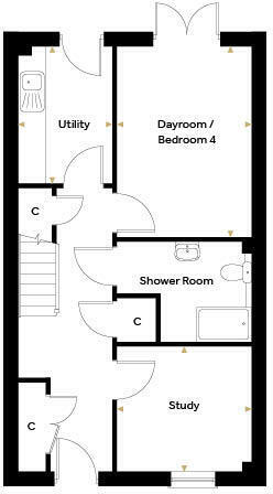 St Edmunds Gate,
Off Rougham Hill,
Bury St Edmunds,
Suffolk,
IP33 2RW floorplan