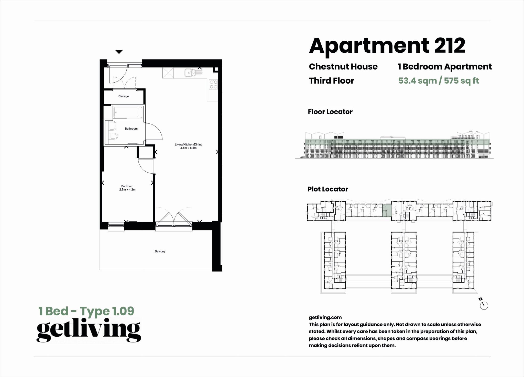 The Oakgate floorplan