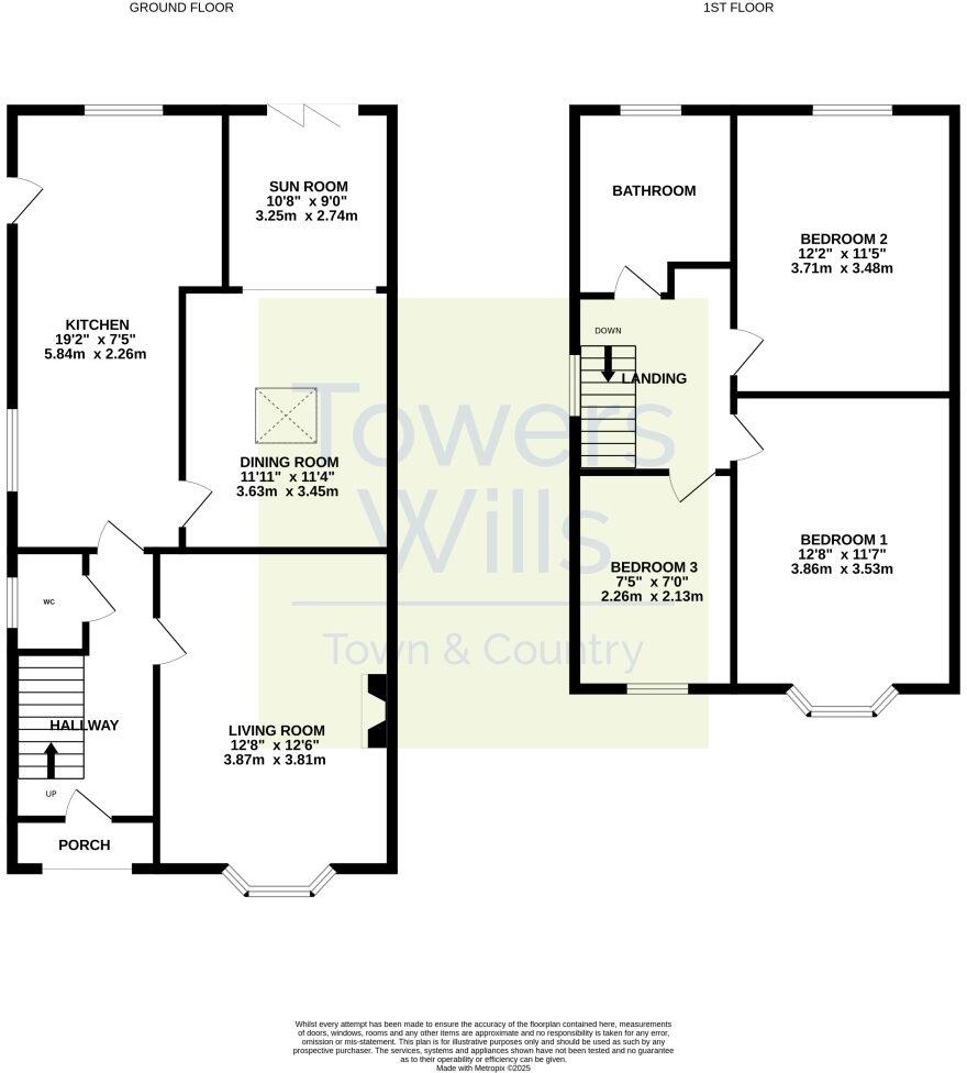 Helena Road, Yeovil, Somerset, BA20 floorplan
