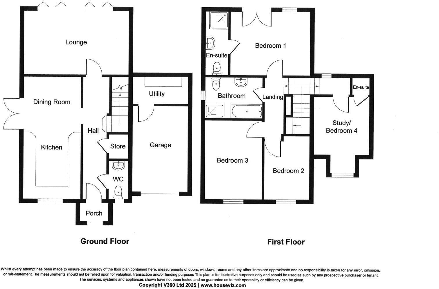 4, Rosevale Gardens, St Teath, PL30 floorplan