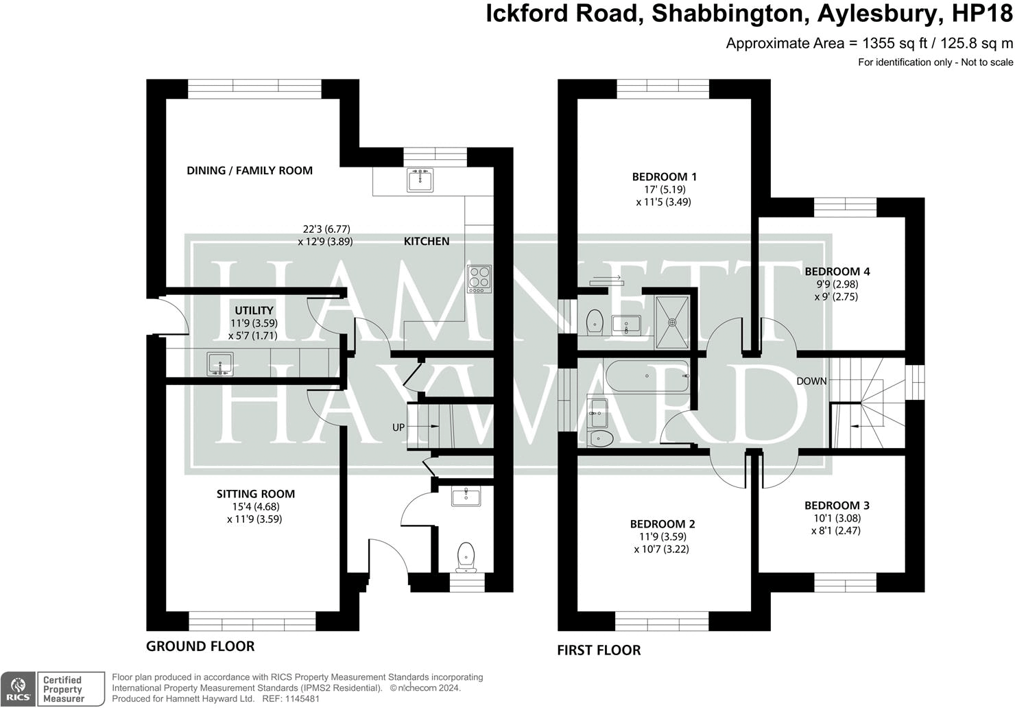 Shabbington, Buckinghamshire floorplan