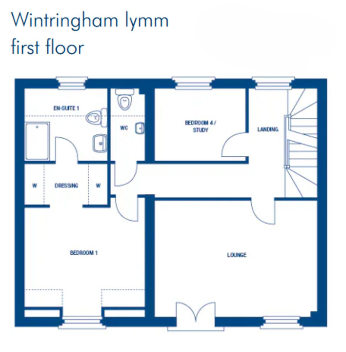 Wintringham, St Neots floorplan