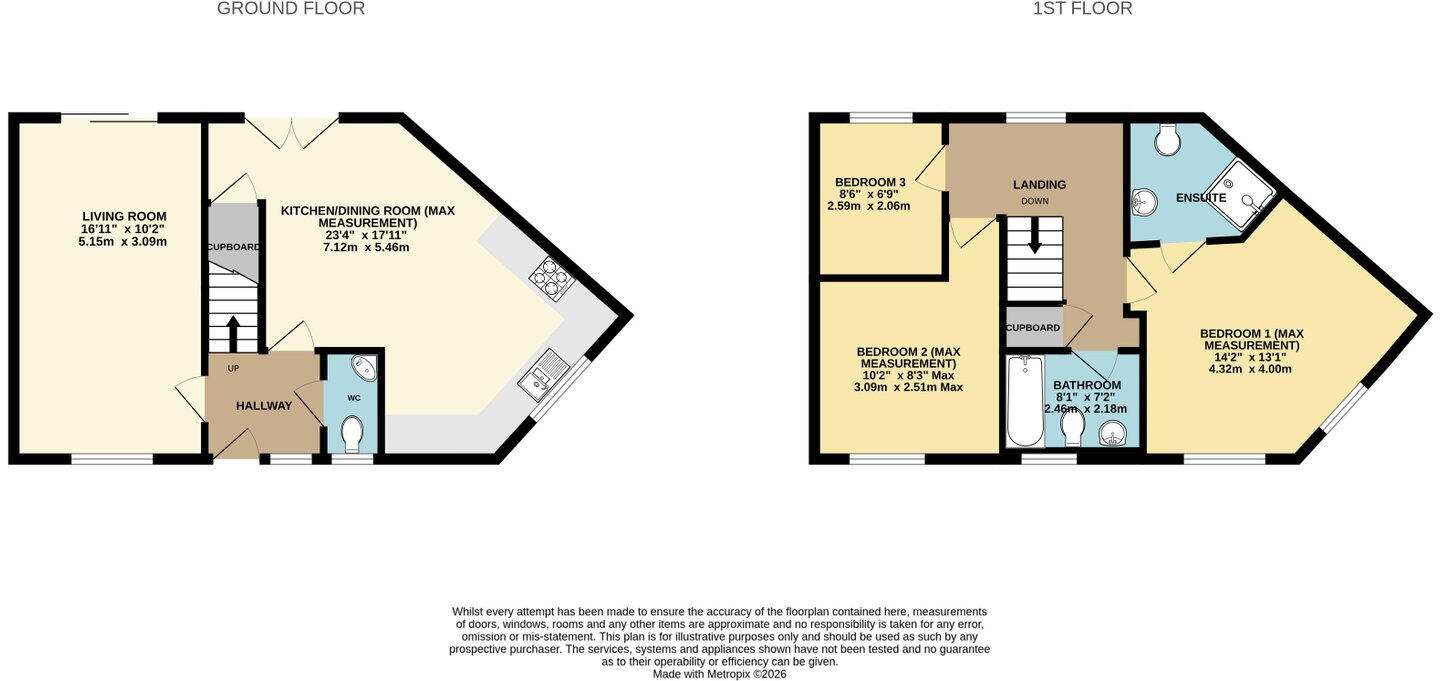 22 Lady Fern Road, Roborough, Plymouth floorplan