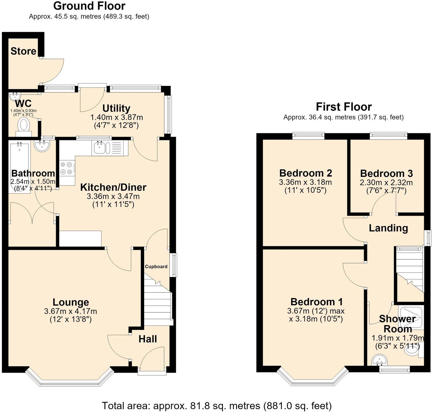 Hathern Road, Shepshed, LE12 floorplan