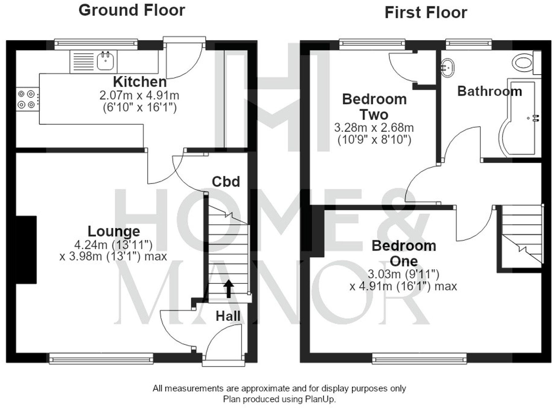 Highroyd, Lepton, HD8 floorplan