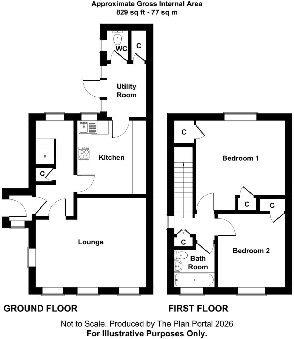 An Immaculate Property That Would Make A Fantastic First Home!! floorplan