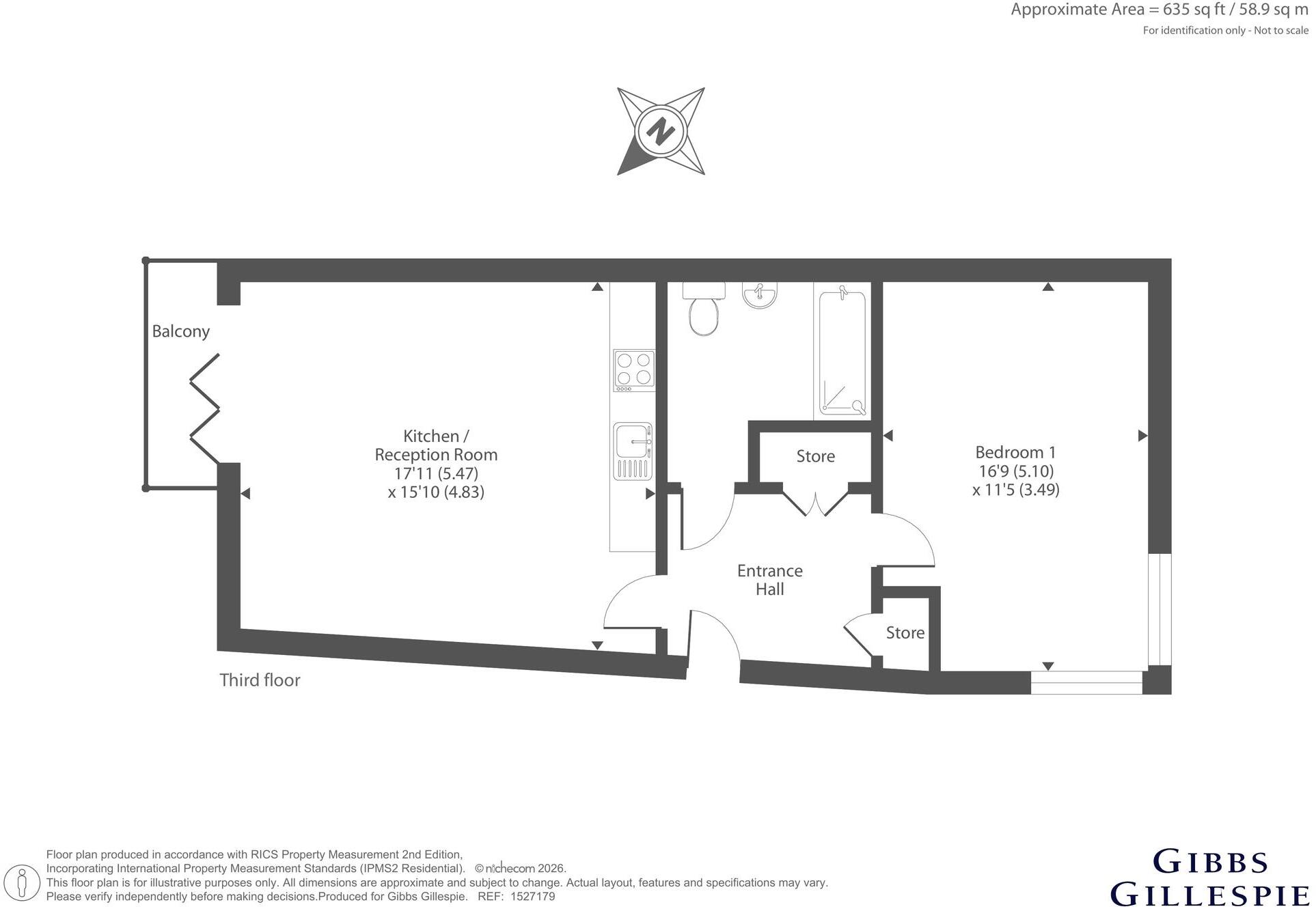 The Grove W6, 10B Shepherds Bush Road, Hammersmith floorplan