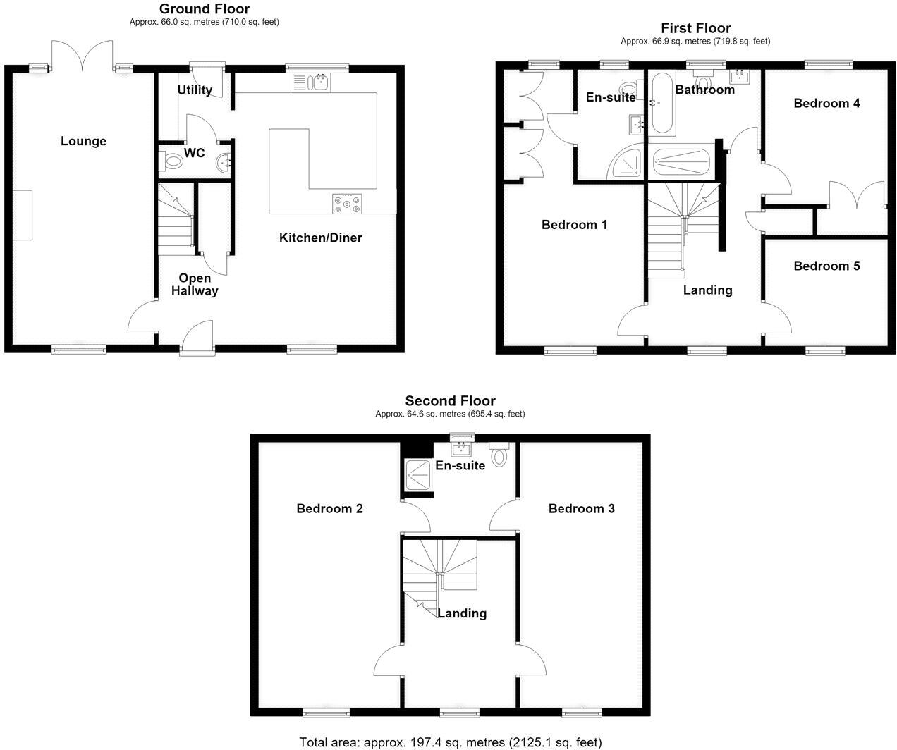 Low Road, Spalding, Lincolnshire, PE12 floorplan