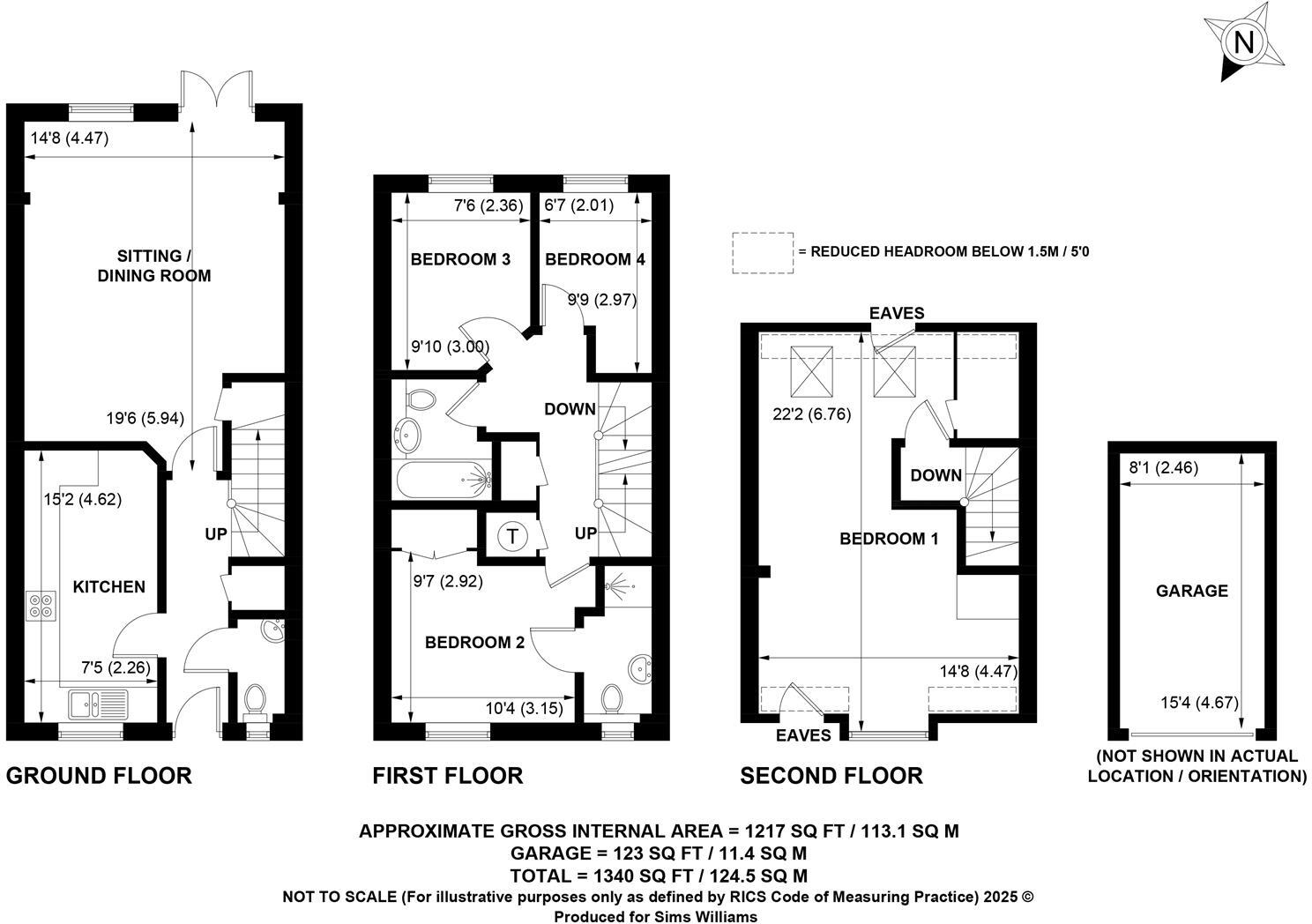 Holmdale, Eastergate floorplan