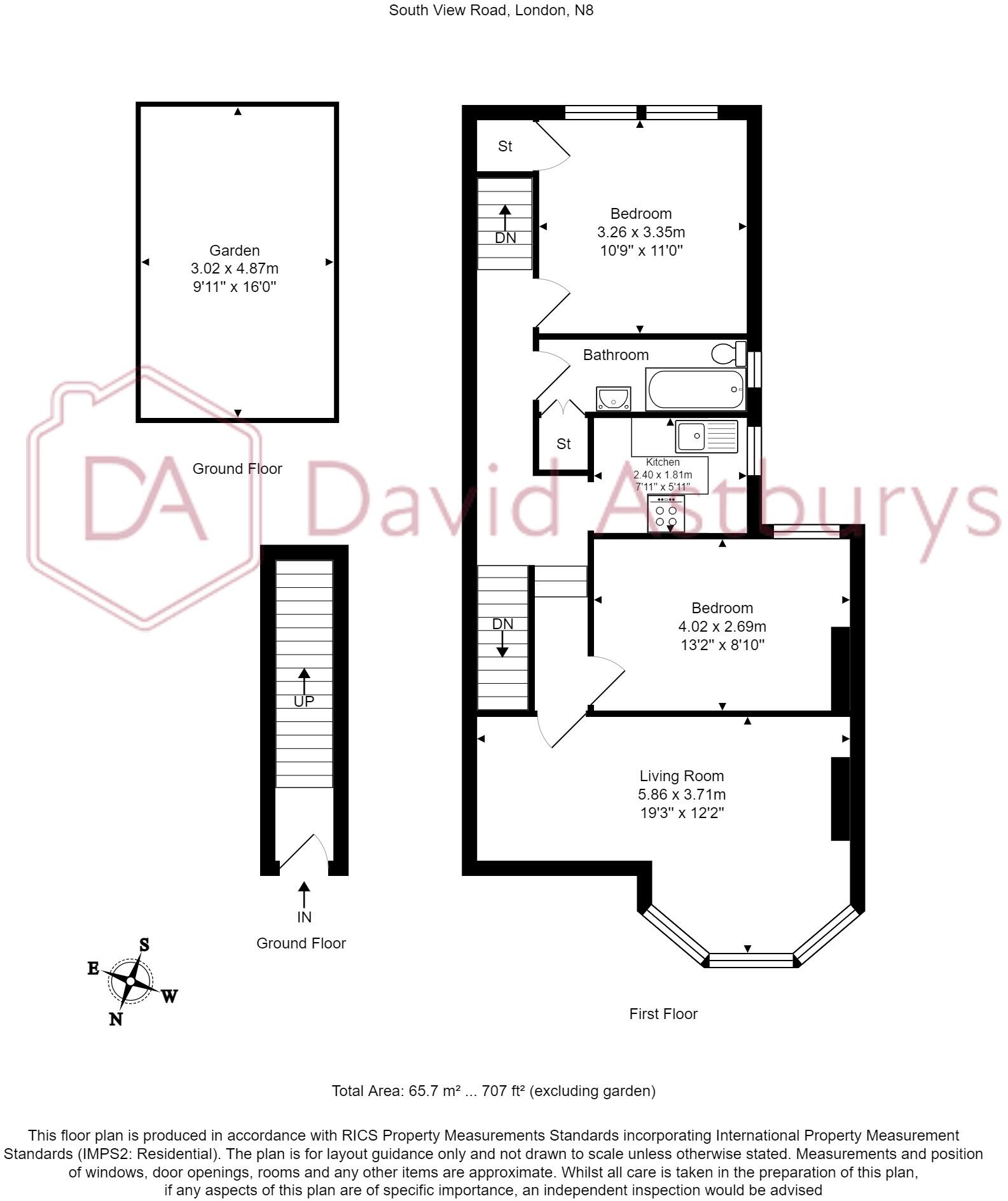 South View Road, Crouch End, London floorplan