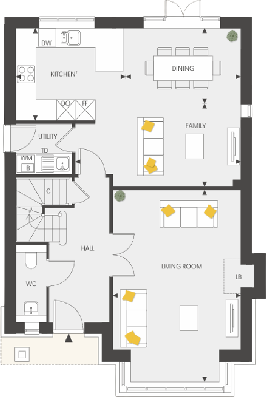 Off Calvin Thomas Way, Wallingford, 
Oxfordshire 
OX10 0FQ floorplan