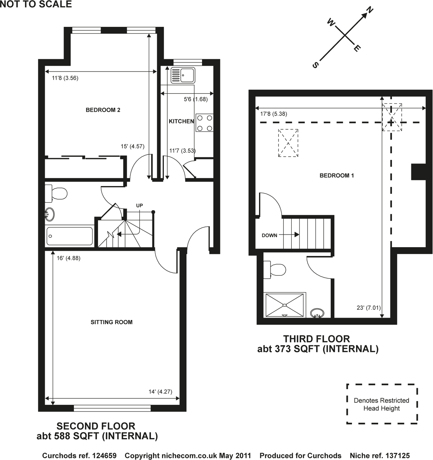 63c Westminster Court, Sydenham Road, Guildford, GU1 floorplan