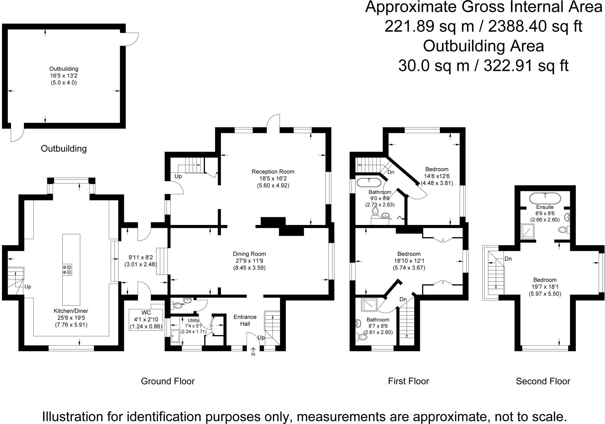 Warlies Park House, Horseshoe Hill, Upshire, Waltham Abbey EN9 3SL, UK floorplan