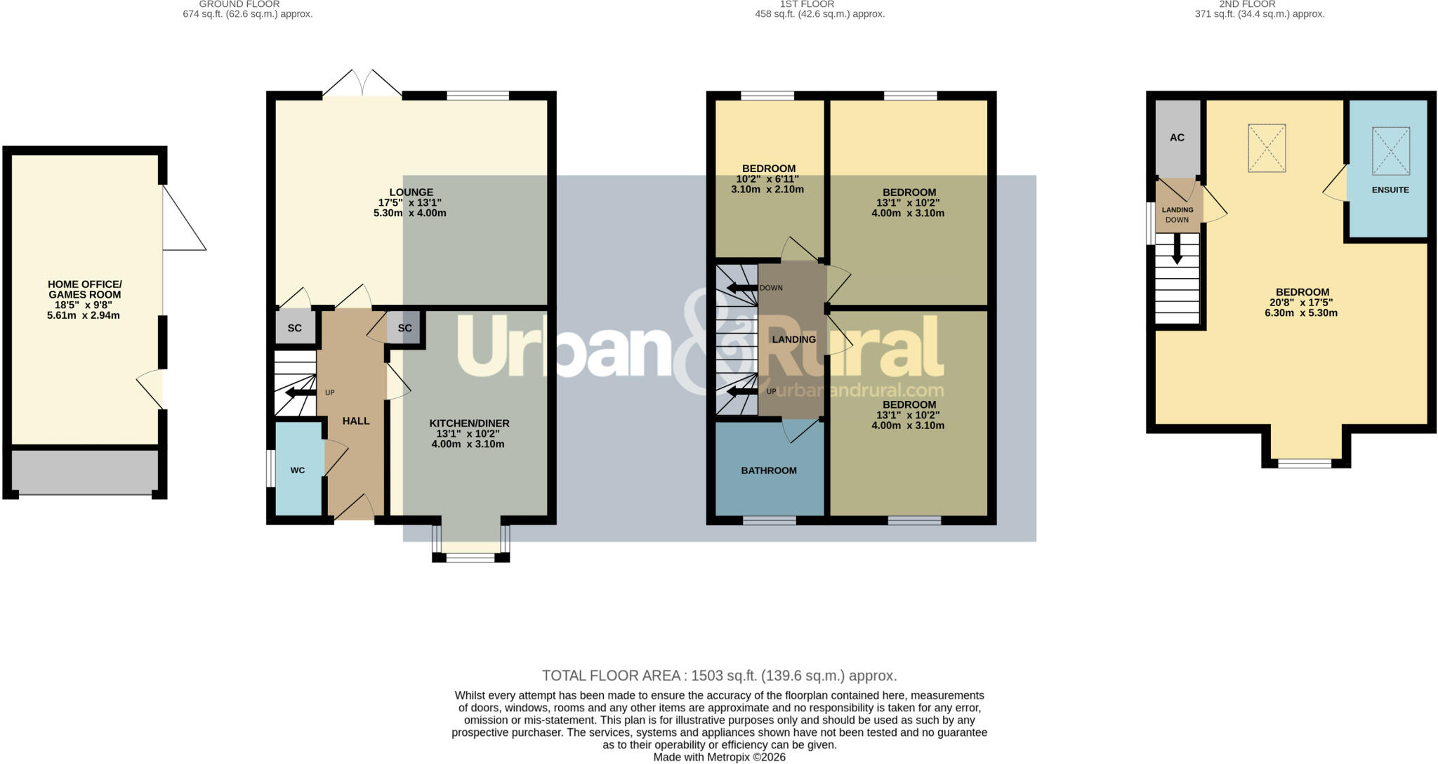 Parrott Grove, Marston Moretaine, Bedfordshire, MK43 floorplan