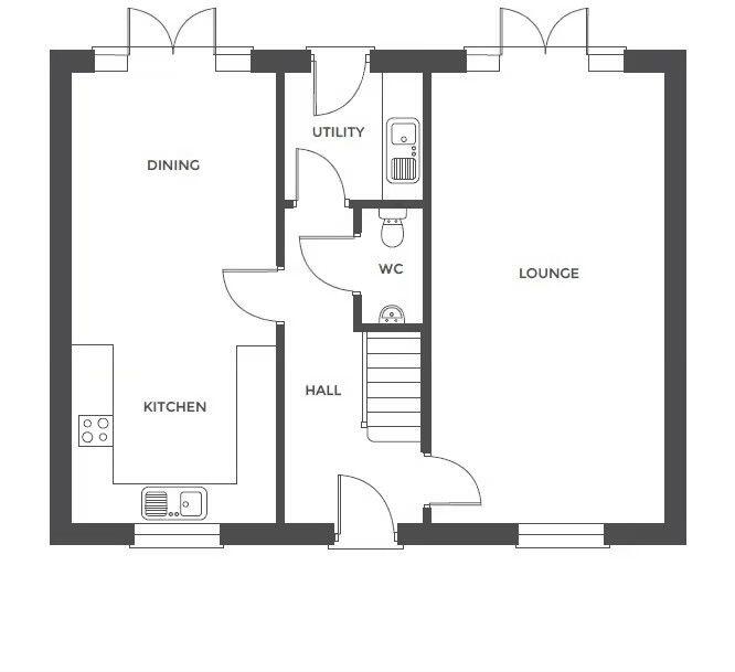 Plot 112, The Littleford, Acresford Park, Handsacre, Rugeley floorplan