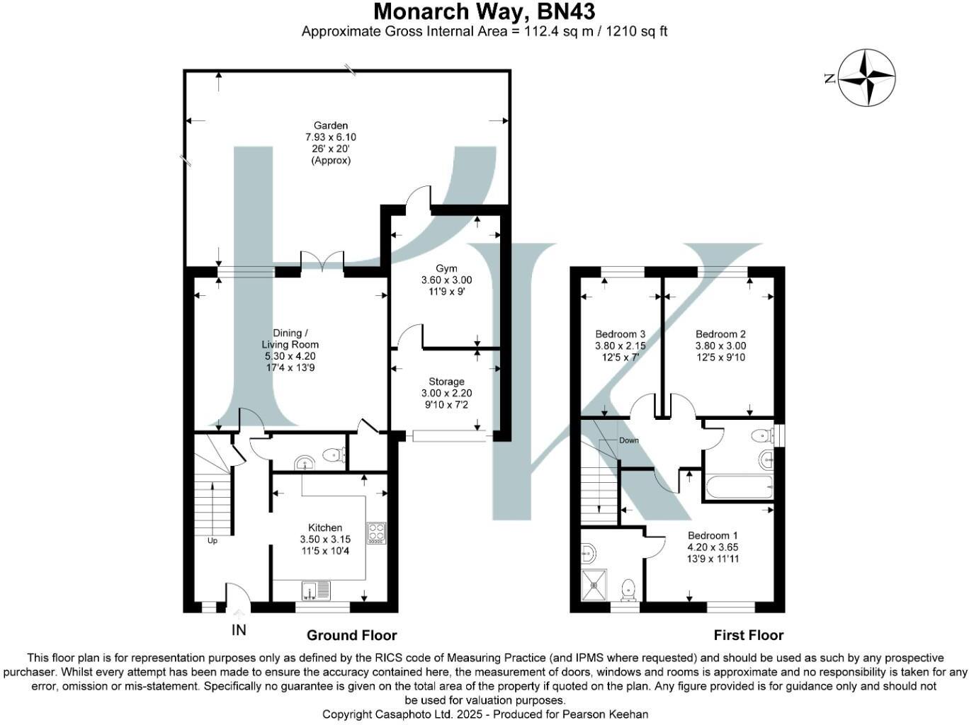 Monarch Way, Shoreham-By-Sea floorplan