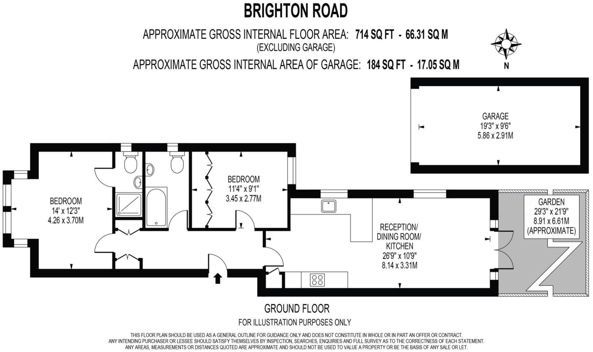 Brighton Road, South Croydon floorplan