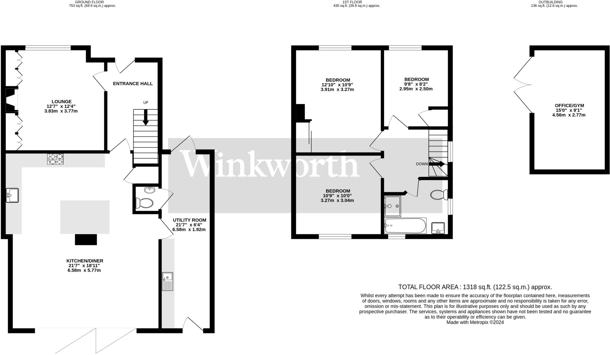 Kennedy Avenue, Halesworth, Suffolk, IP19 floorplan