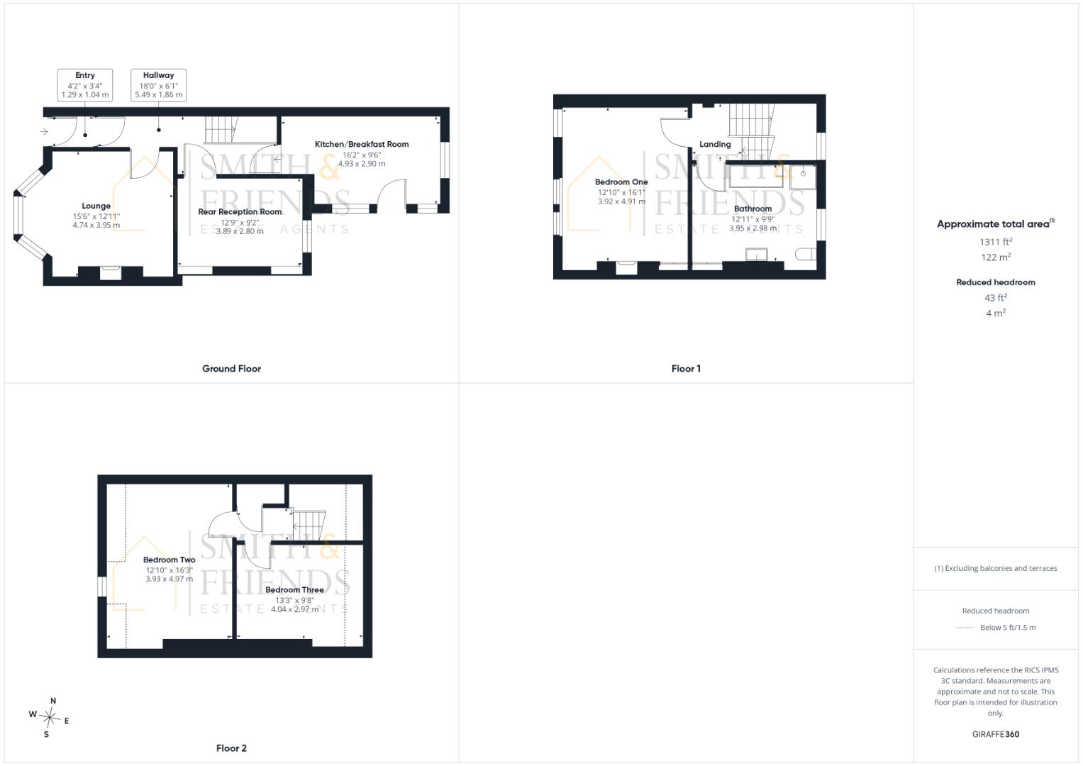 Rium Terrace, Hartlepool floorplan
