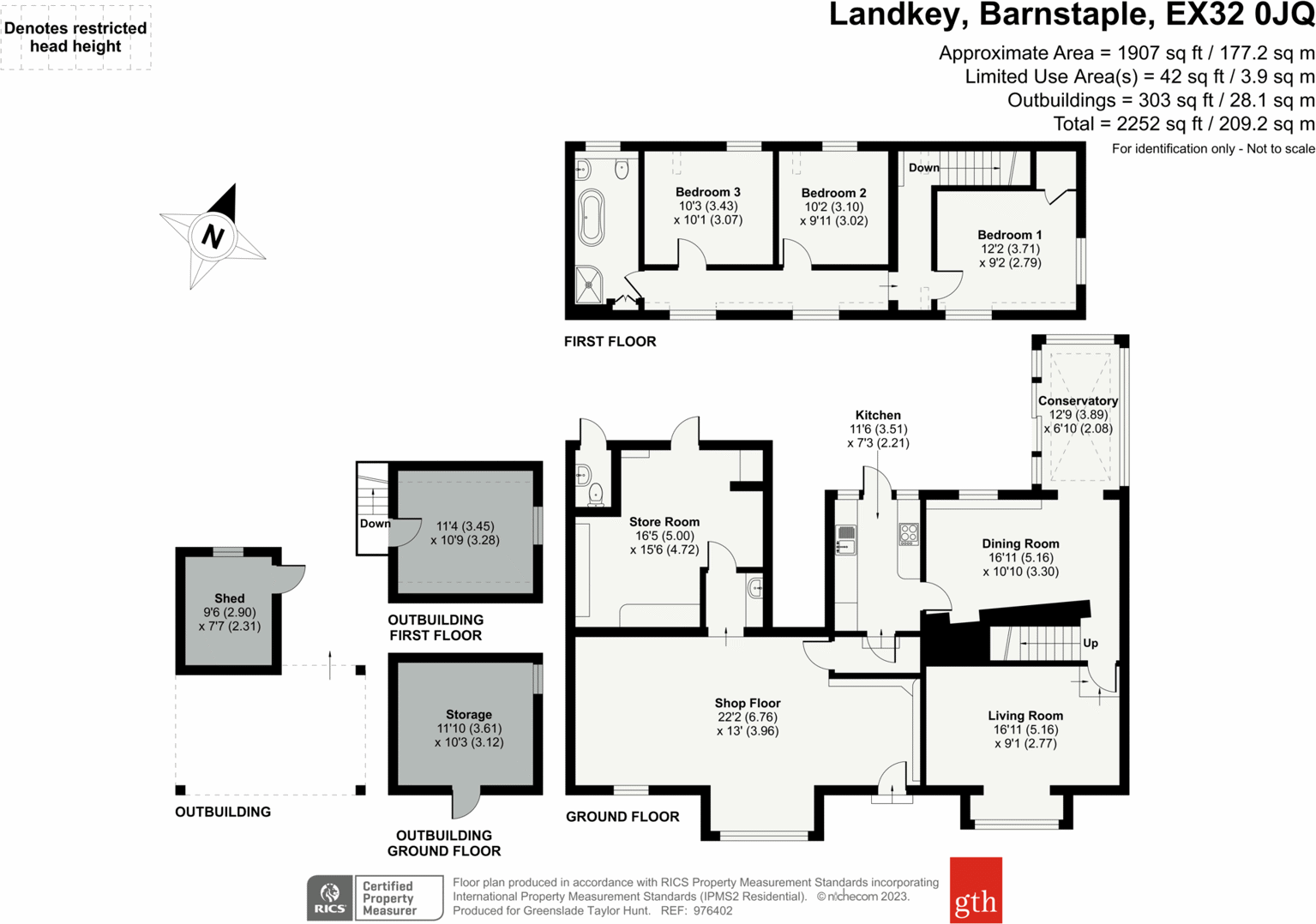 Blakeshill Road, Landkey, Barnstaple, Devon, EX32 floorplan