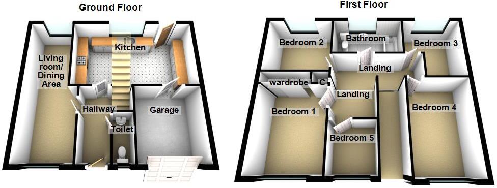 Celandine Close, Newcastle upon Tyne, Tyne and Wear, NE3 floorplan