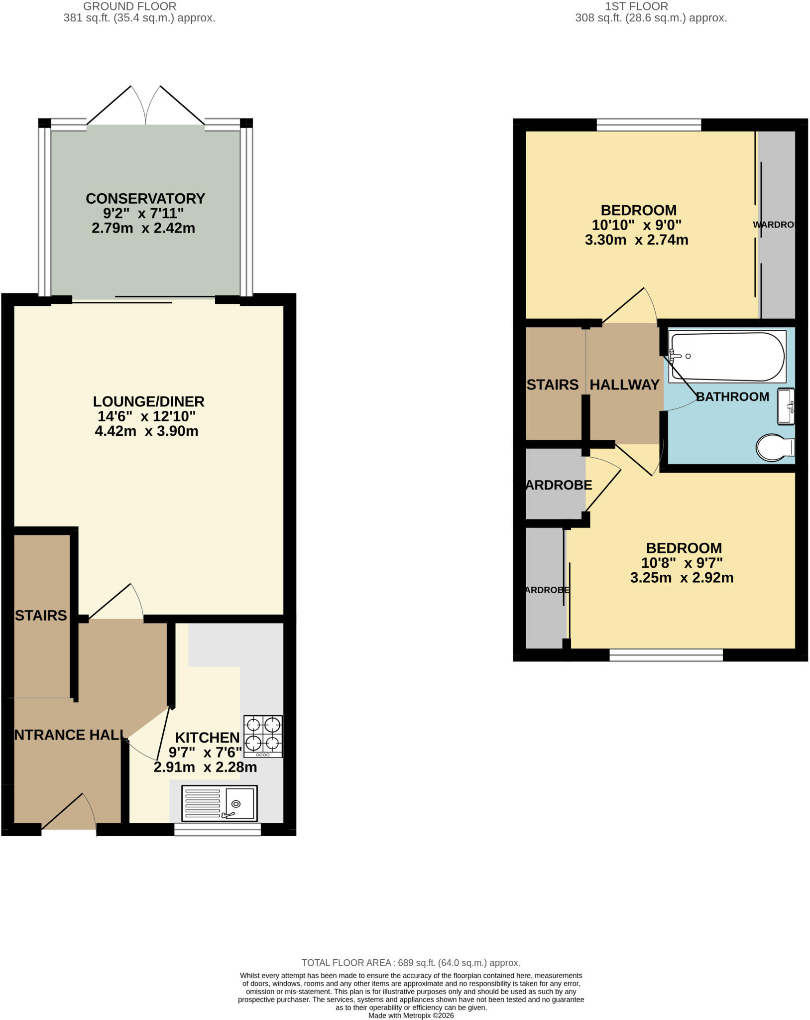 Squires Gate, Rogerstone, Newport floorplan