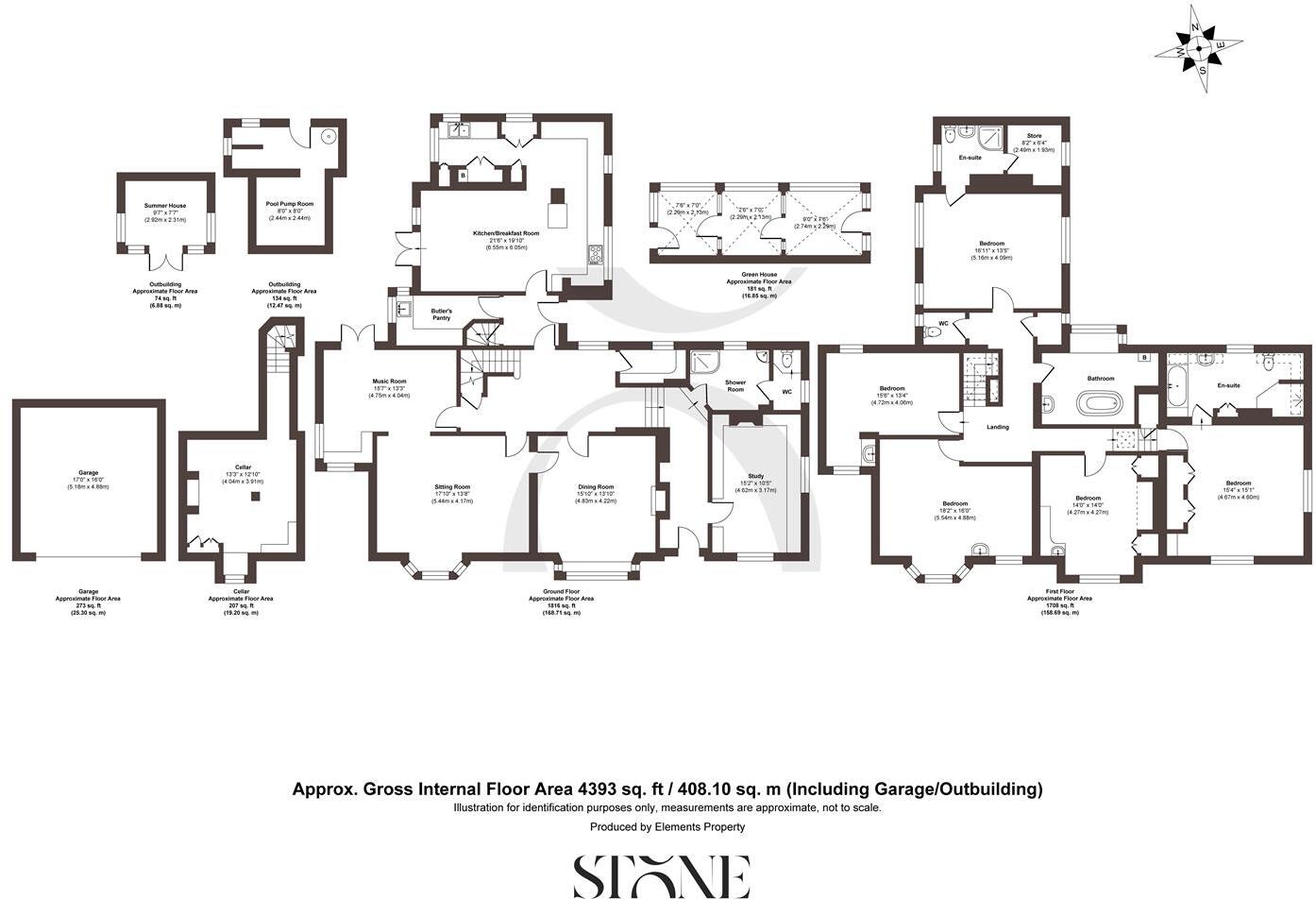 Upper West Street, Reigate floorplan