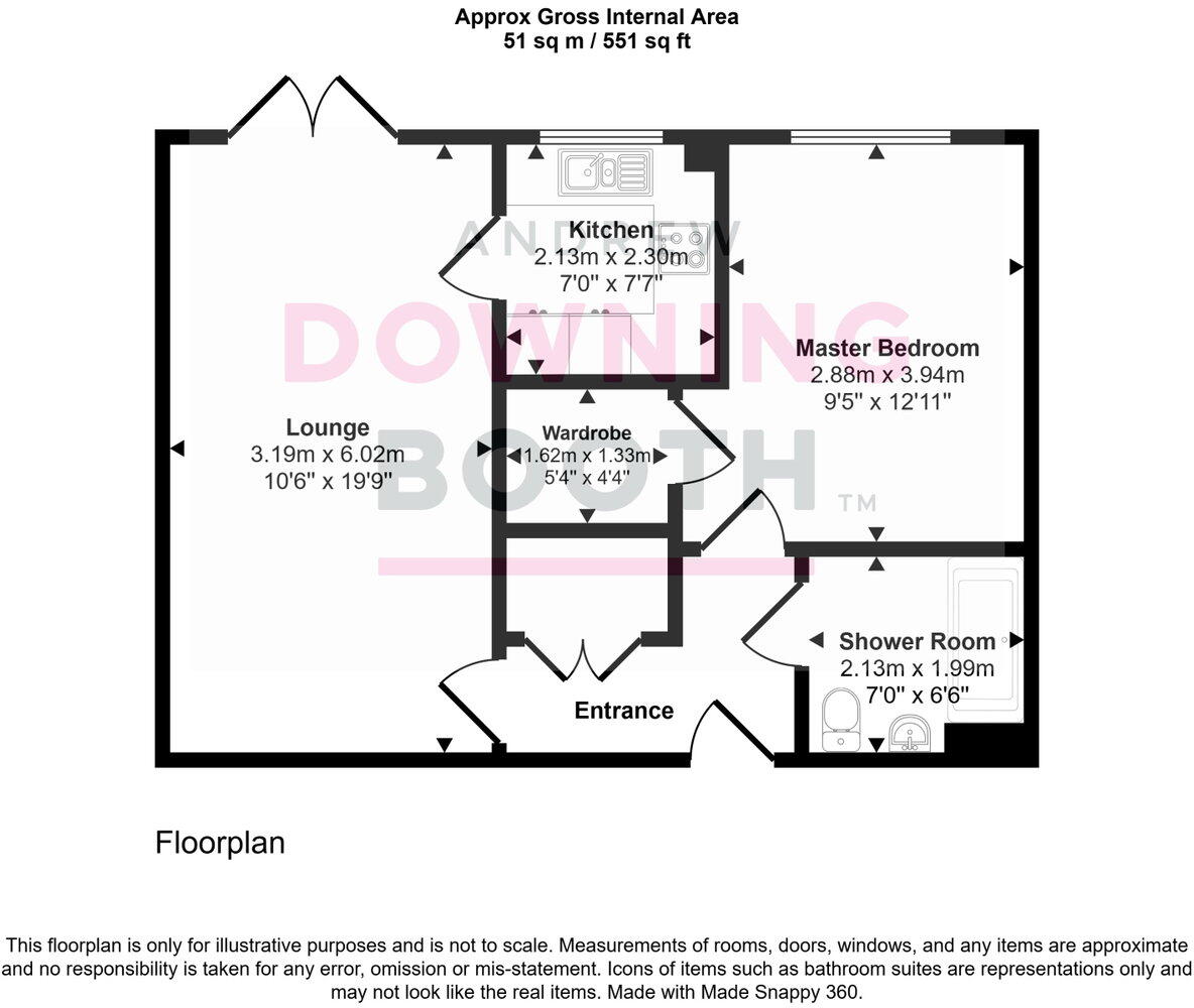 Scott Place, Cross Keys, Lichfield, WS13 6EX floorplan