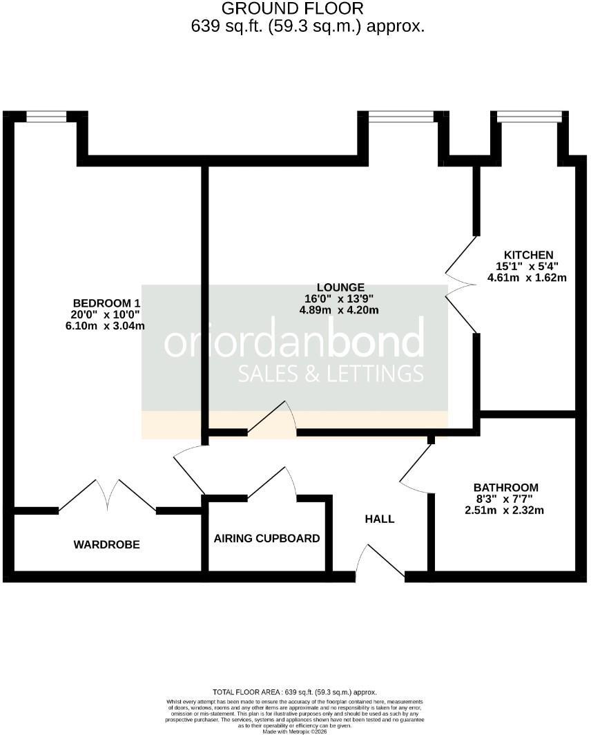 Townsend Court, High Street South, Rushden, NN10 floorplan