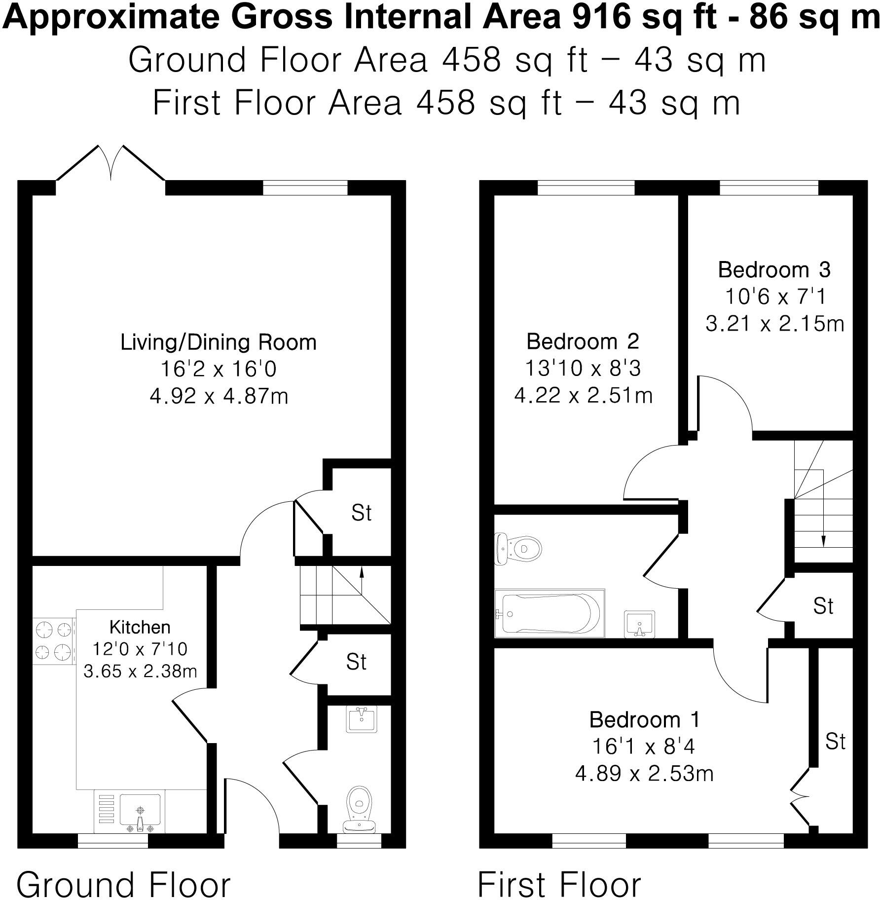 Longbourn Way, Medstead, Alton, Hampshire floorplan