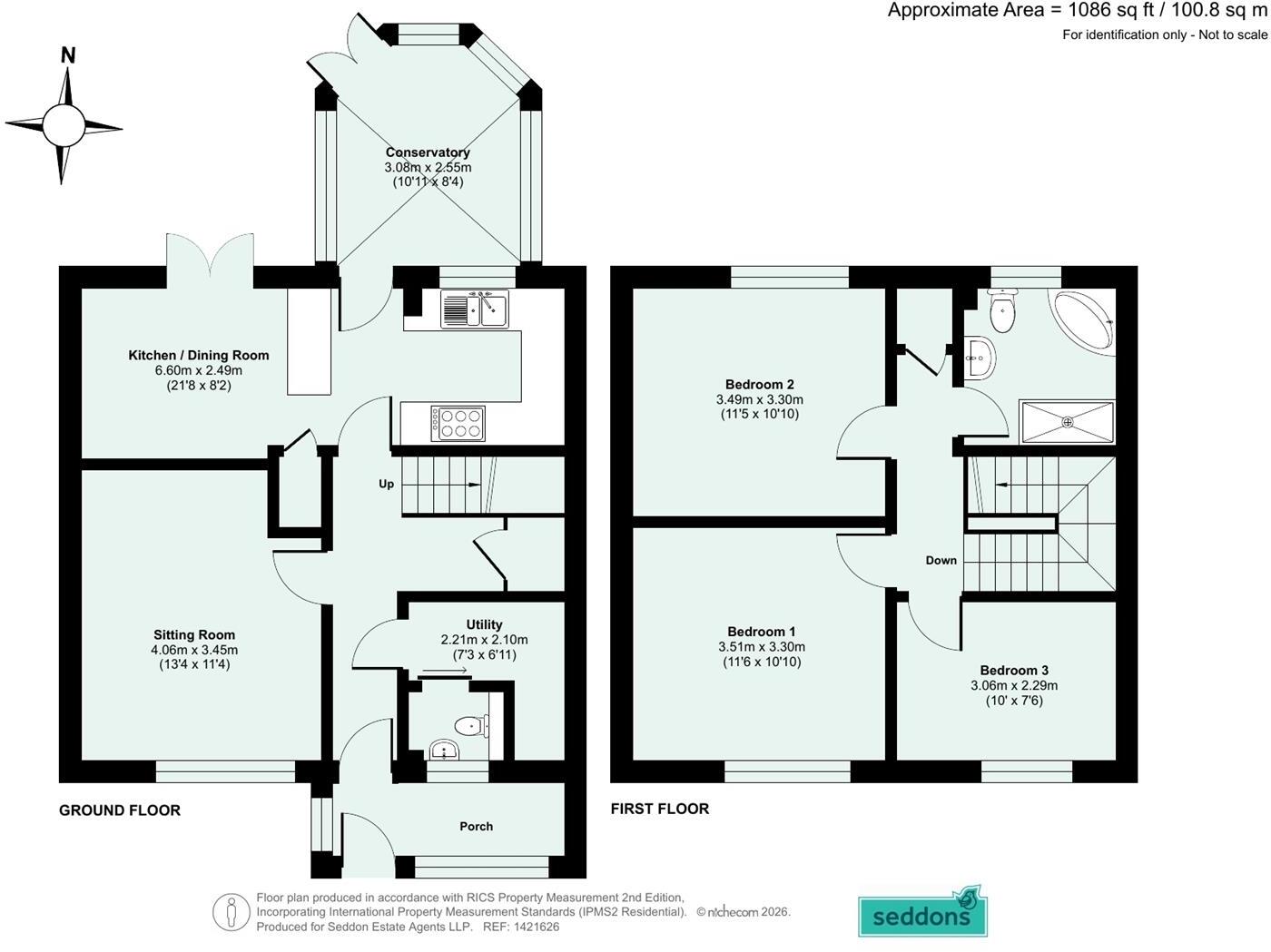 Shortridge Mead, Tiverton, Devon floorplan