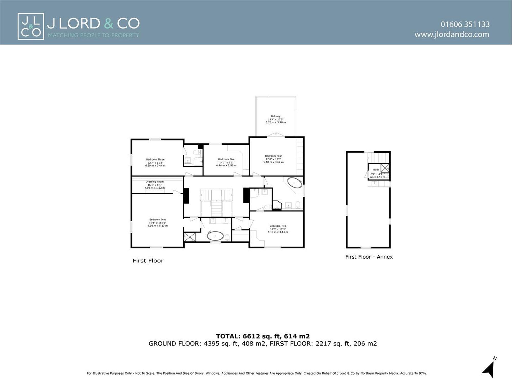 3 The Woodlands, The Grange, Hartford, Cheshire, CW8 1GJ floorplan