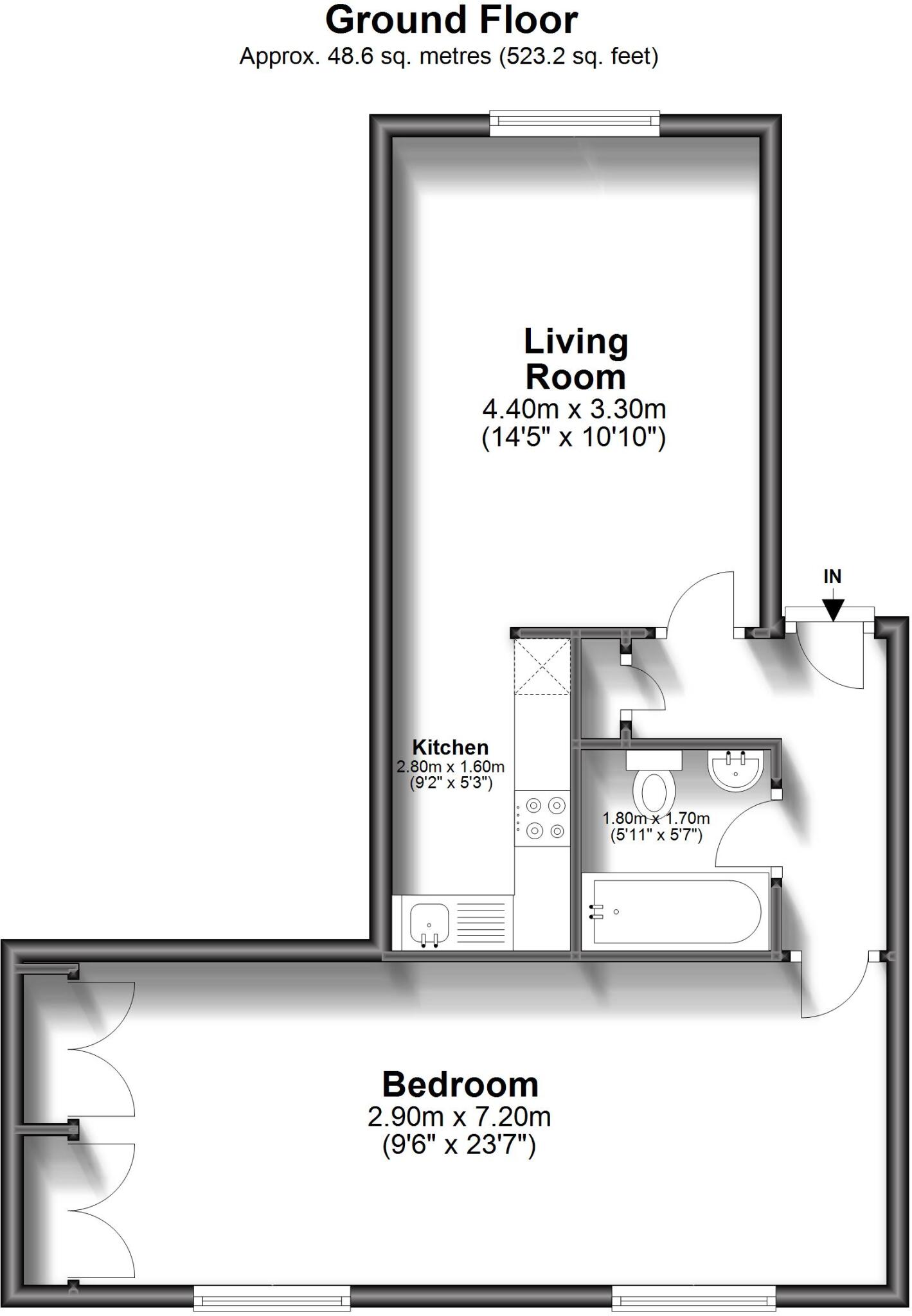 Tadworth Street Tadworth KT20 floorplan