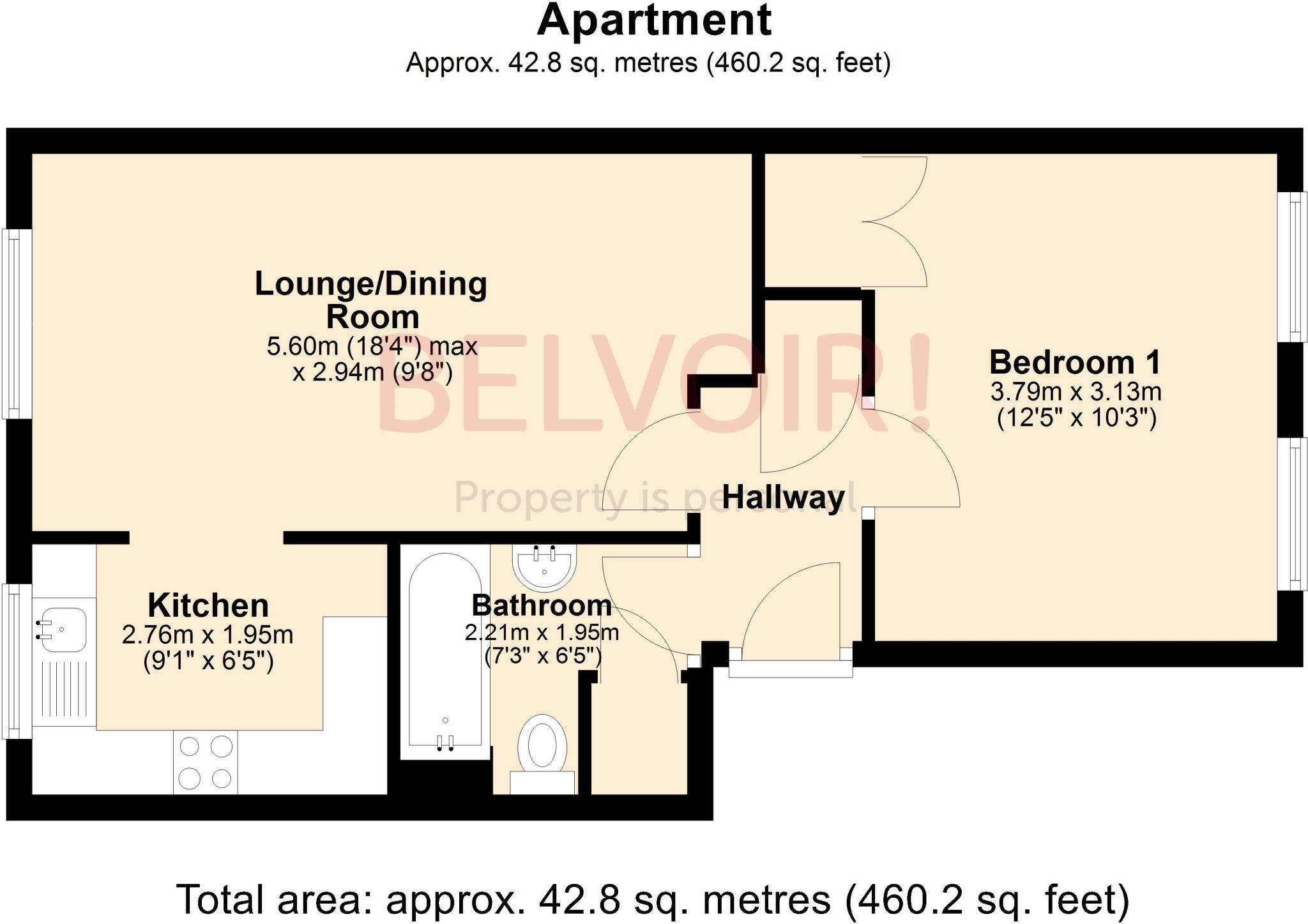 Barnum Court, Swindon, SN2 floorplan