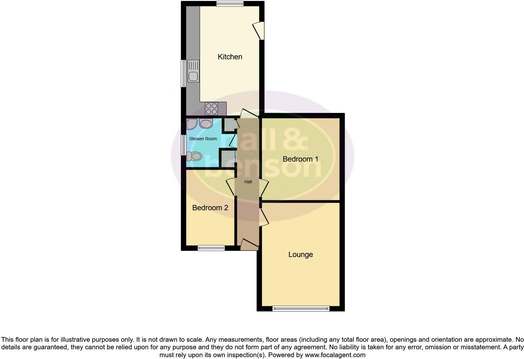 Lilac Grove, South Normanton, Alfreton floorplan