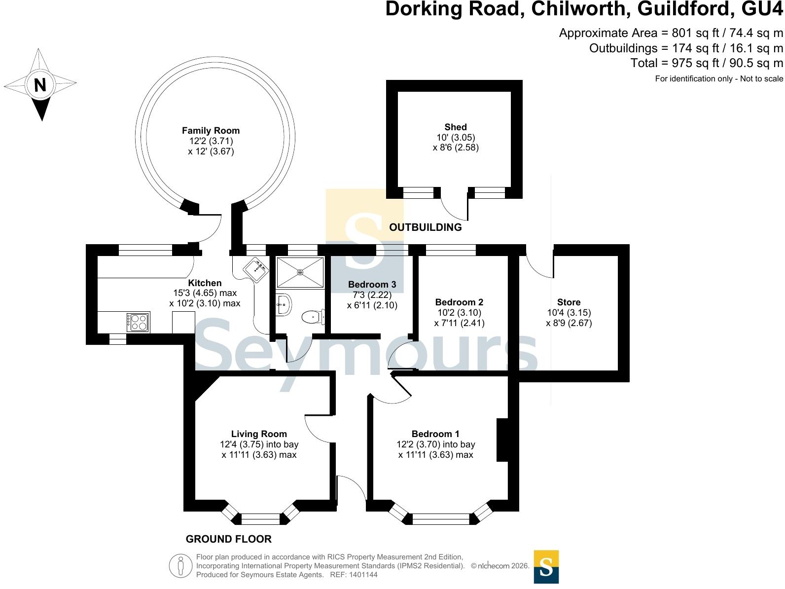 Dorking Road, Chilworth, Guildford, Surrey, GU4 floorplan