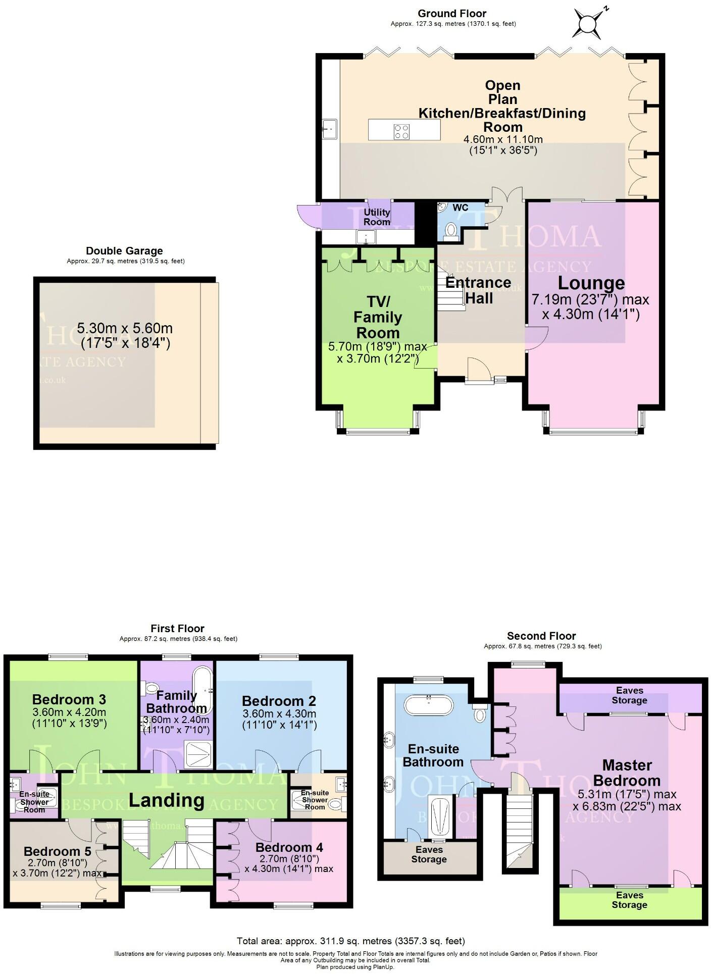Manor Road, Lambourne End floorplan