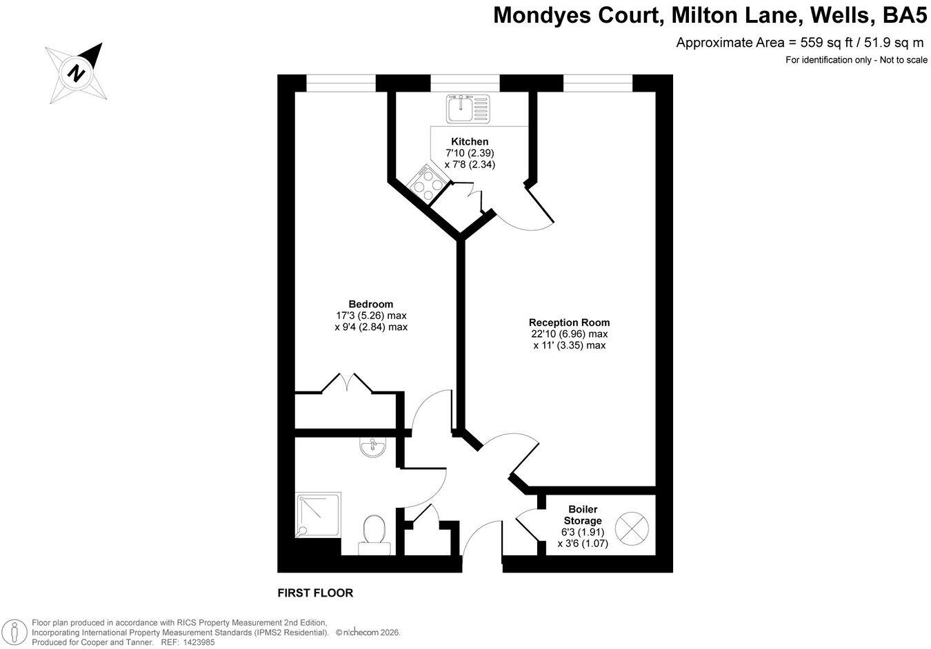 Milton Lane, Wells, BA5 floorplan