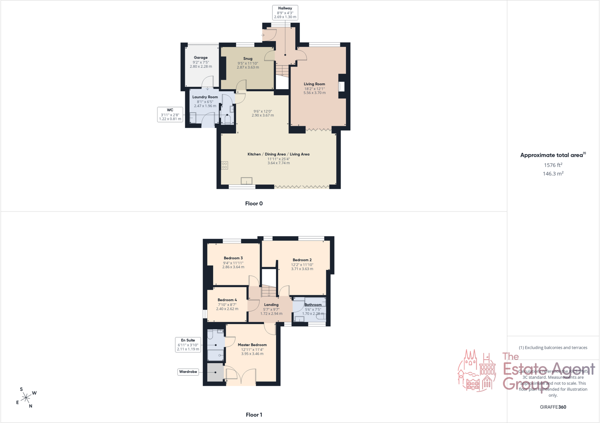 , Christ Church Lane, Lichfield, Staffordshire floorplan