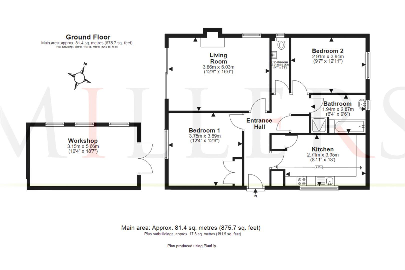 Queens Road, North Weald floorplan