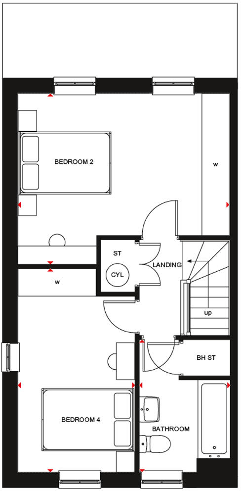 Scott Way, 
South Leaze, 
Swindon, 
Wiltshire, 
SN1 7NT floorplan