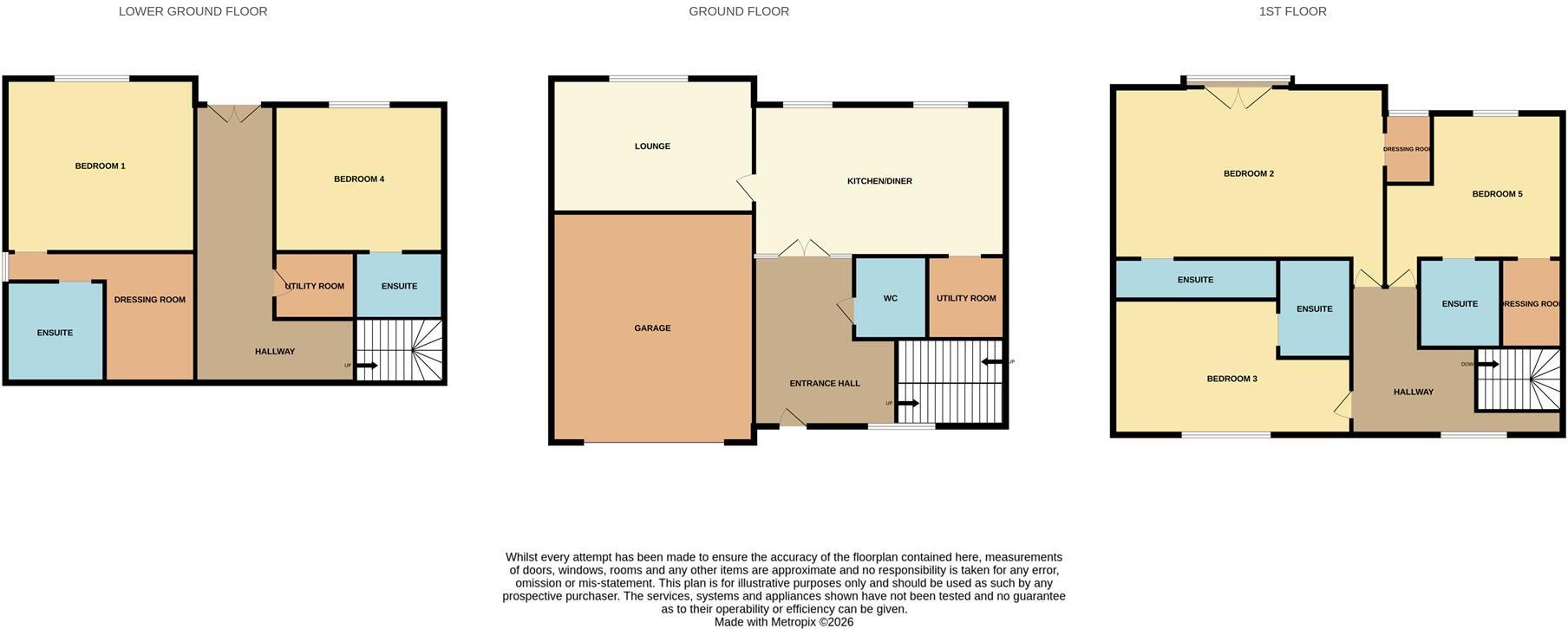Bryn Derw, Betws Yn Rhos, Abergele floorplan