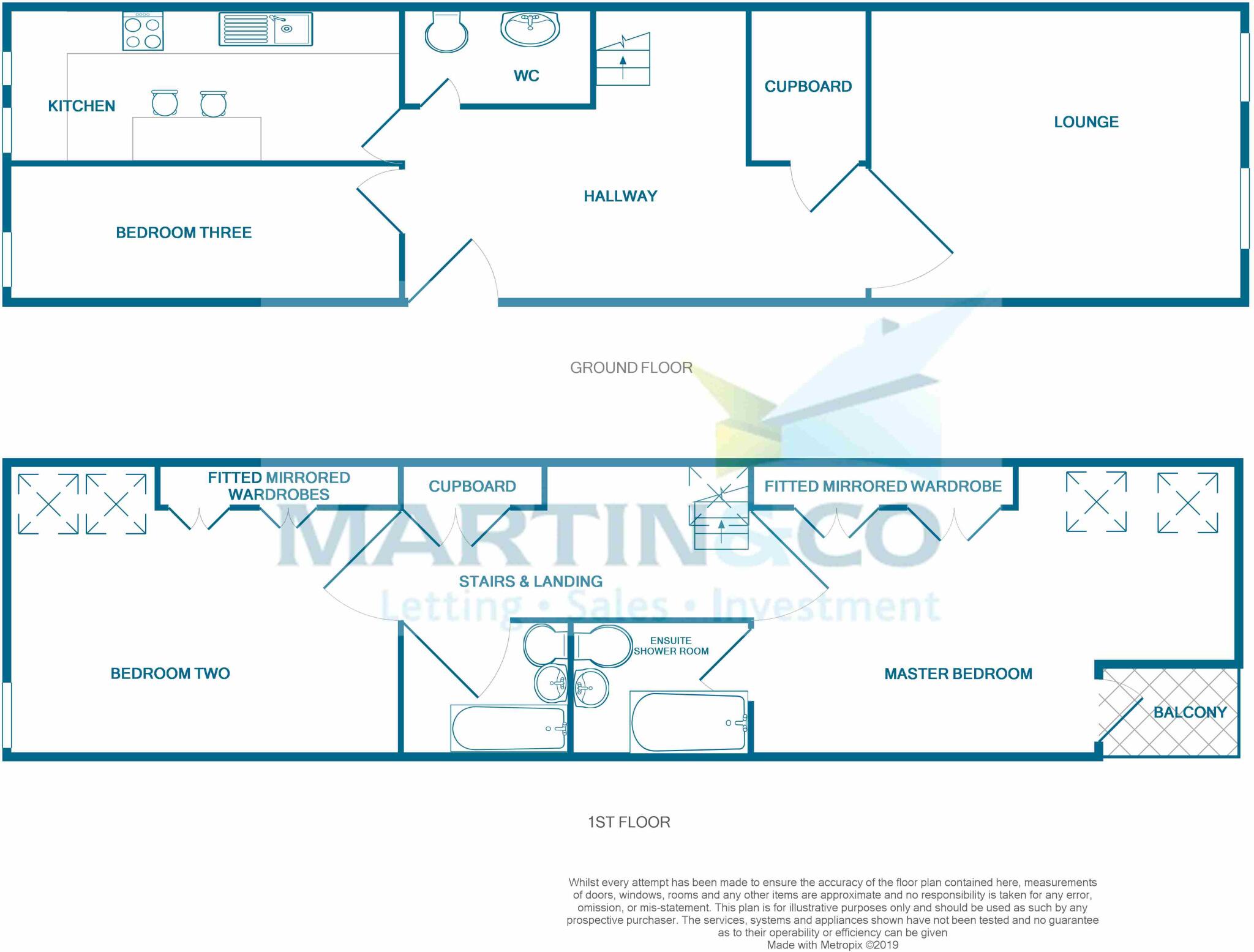 Marks Court, Southchurch Ave floorplan