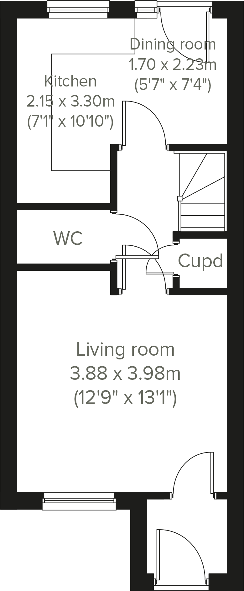 Sedgley Road West
DY4 8AD floorplan
