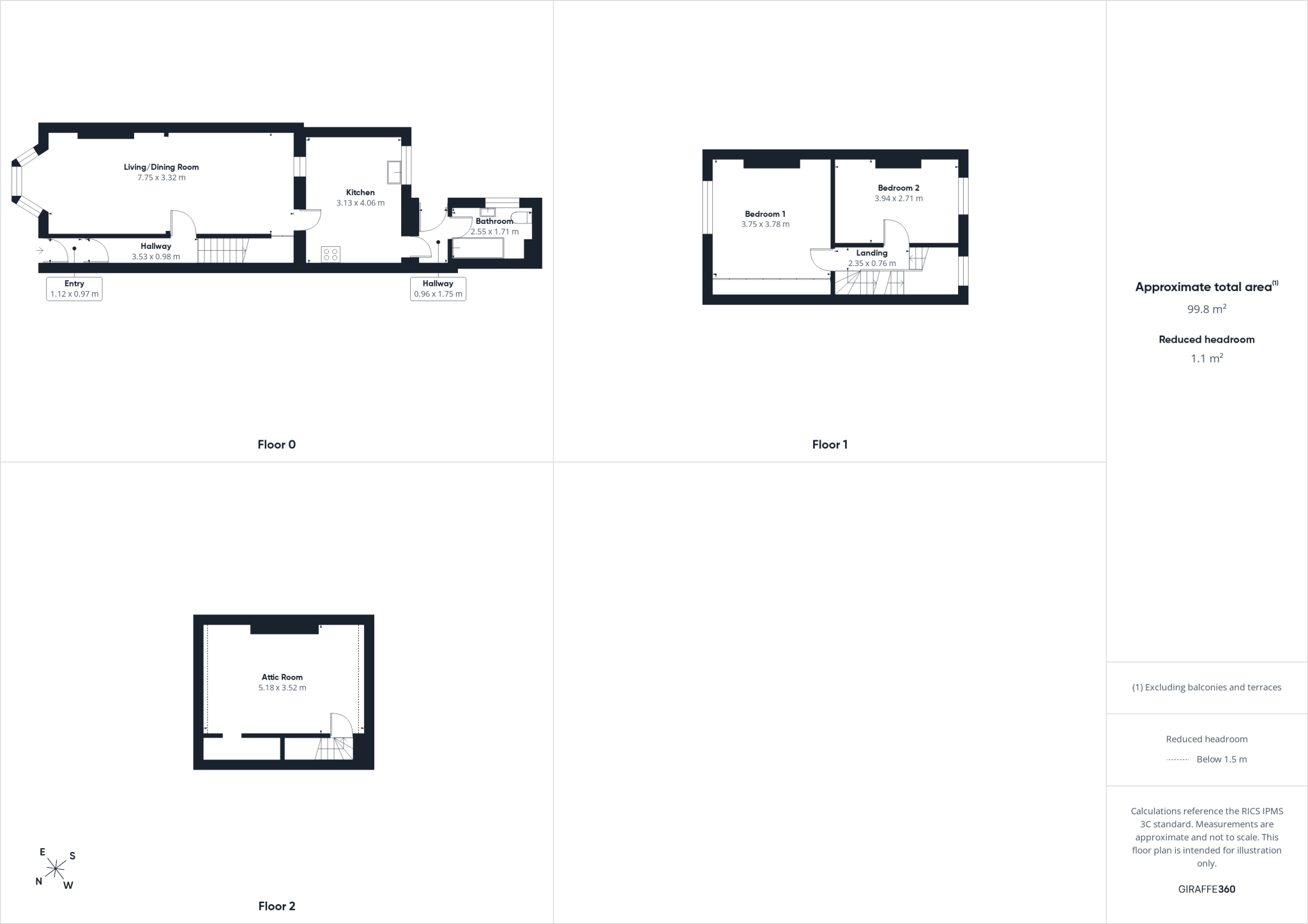 Elizabeth Terrace, Maryport, Cumbria, CA15 floorplan