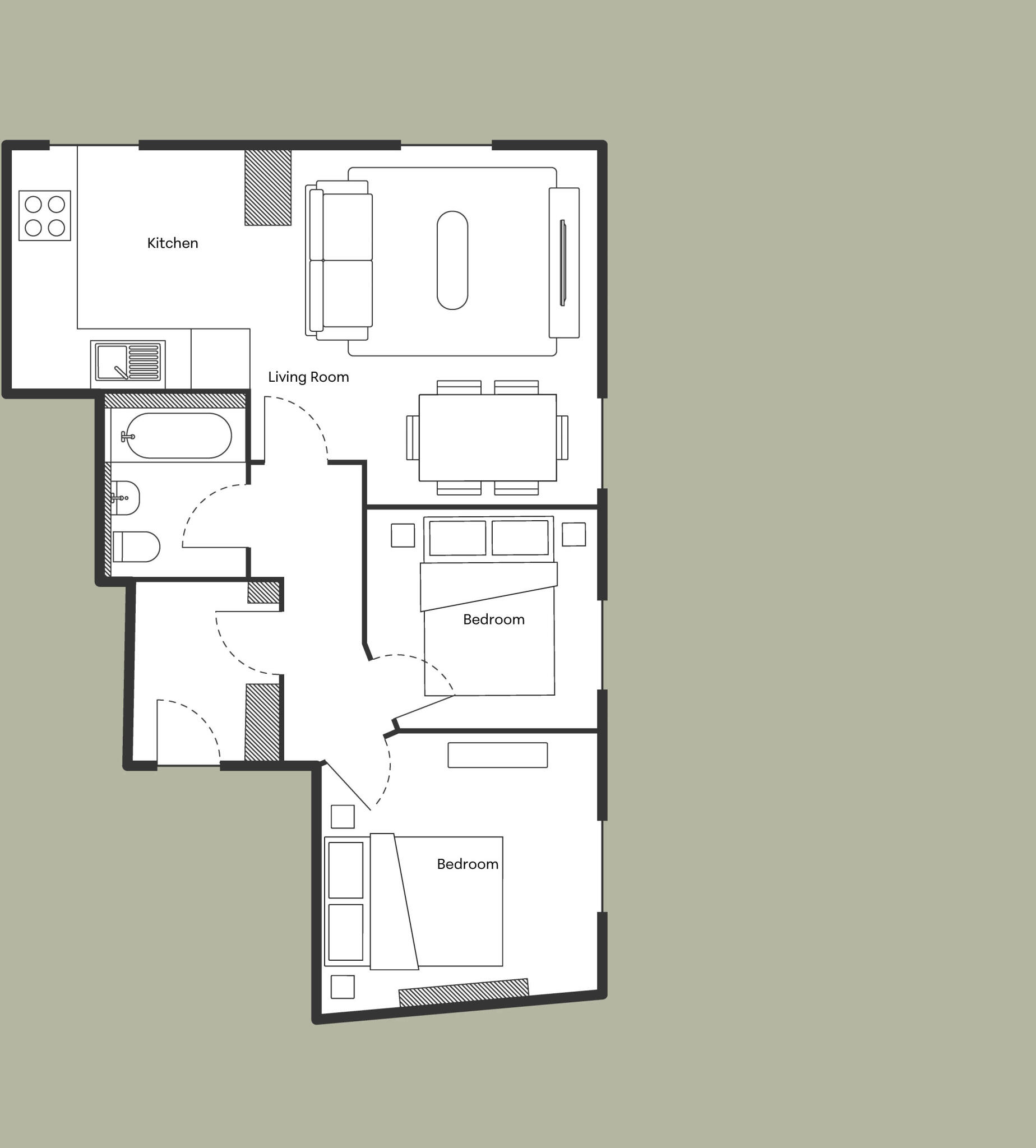Flat 4, Wentworth Street, London floorplan