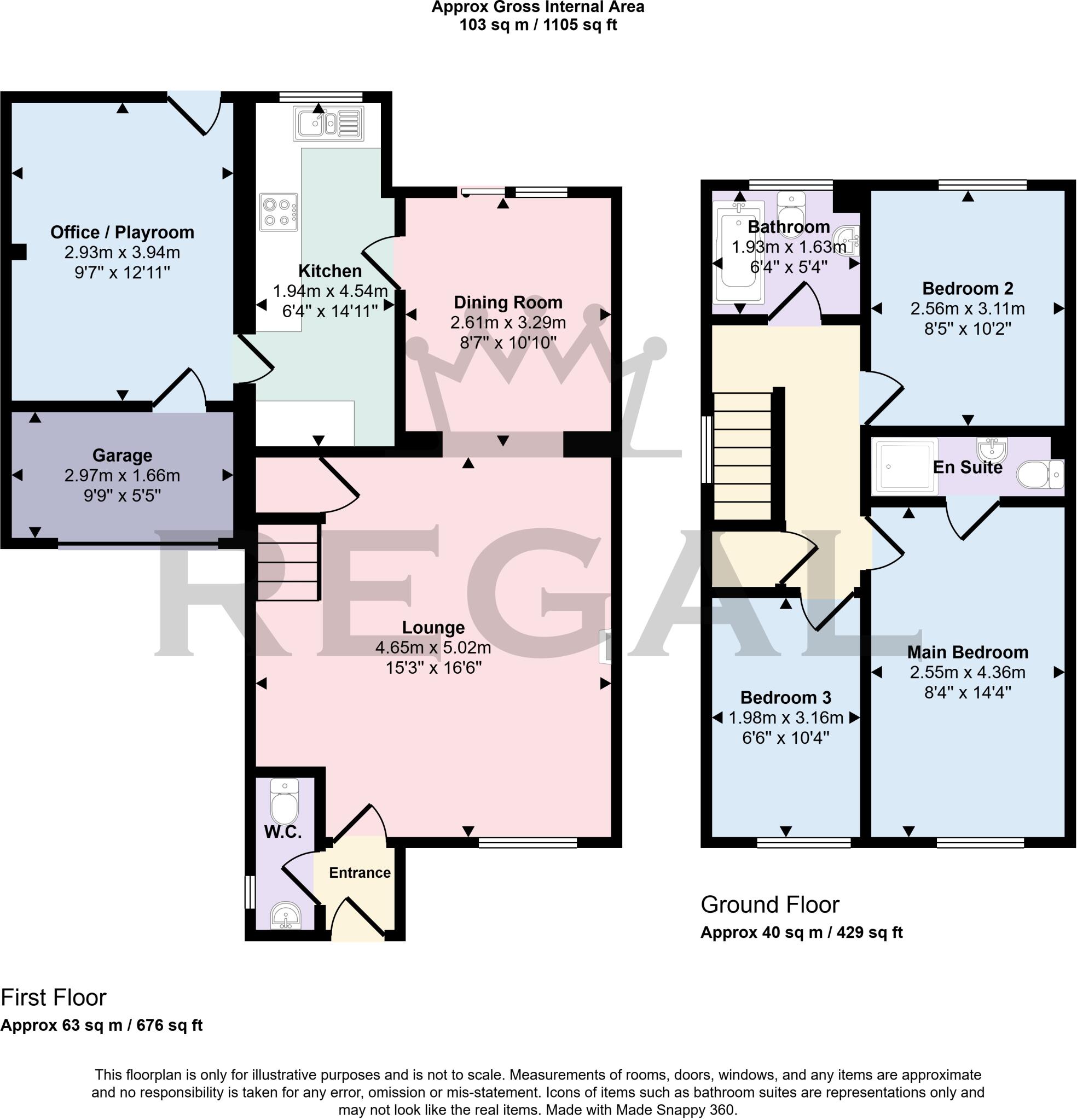 Larkspur Drive, Chandlers Ford, SO53 floorplan