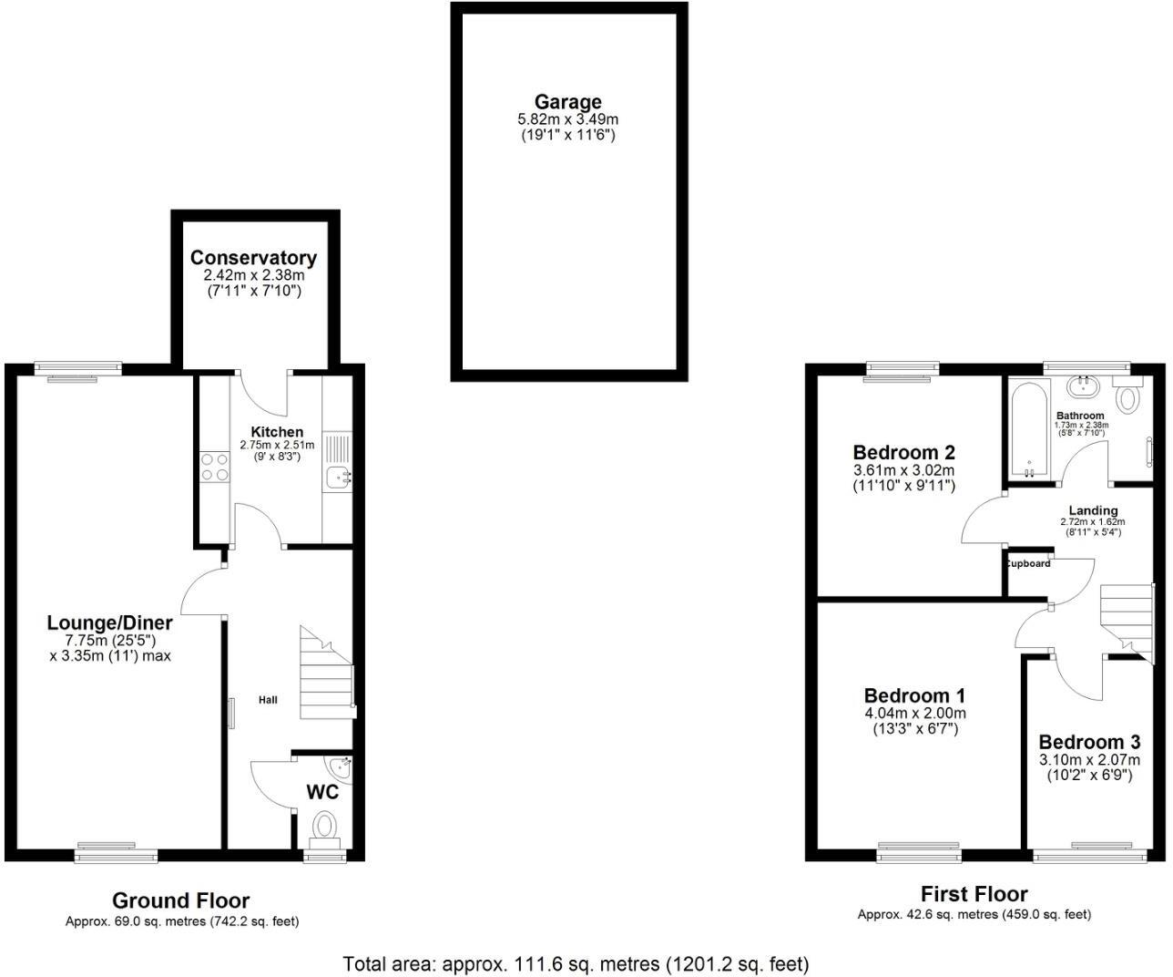 Woodlands Way, Tarporley floorplan