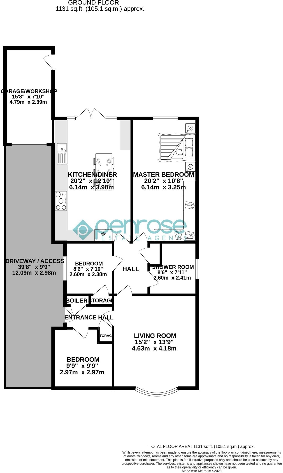 Wadhurst Avenue, Luton, Beds, LU3 1UH floorplan